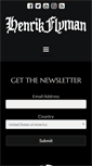 Mobile Screenshot of henrikflyman.com